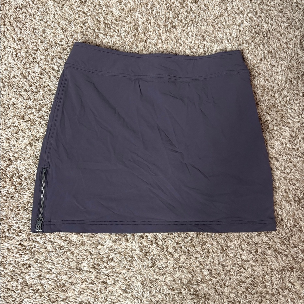 Athleta Dark Gray Mini Skirt